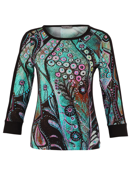 Dolcezza Enchanted Round Neck Top