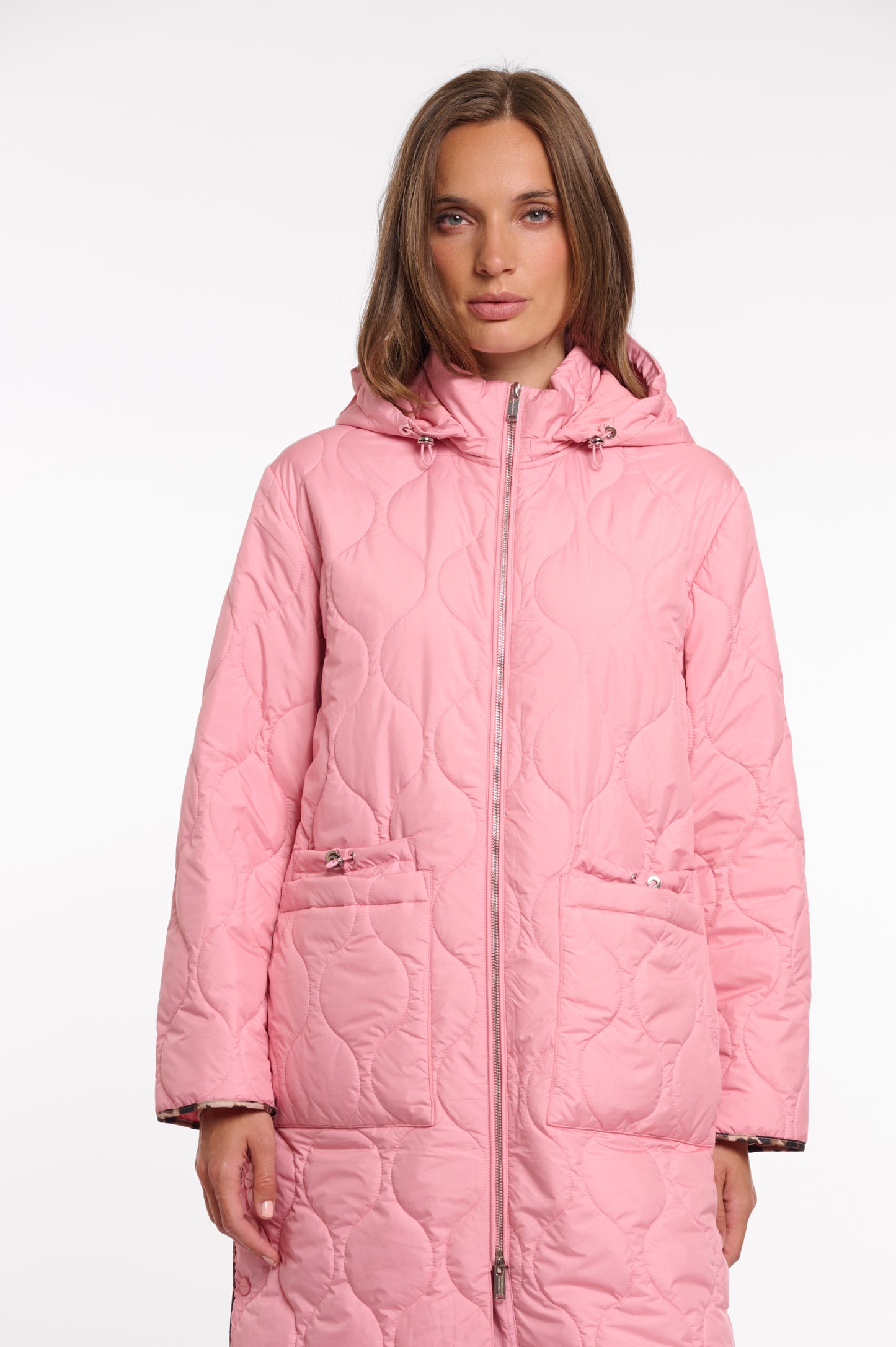 Cotton Candy Quilted Coat