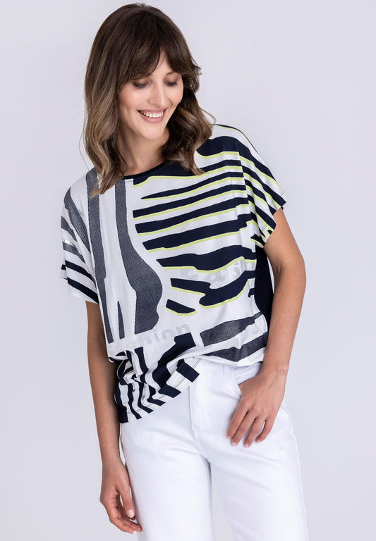 Tuzzi Mixed Striped T-Shirt