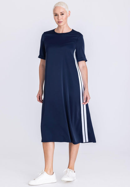Tuzzi Navy Midi Dress