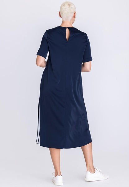 Tuzzi Navy Midi Dress