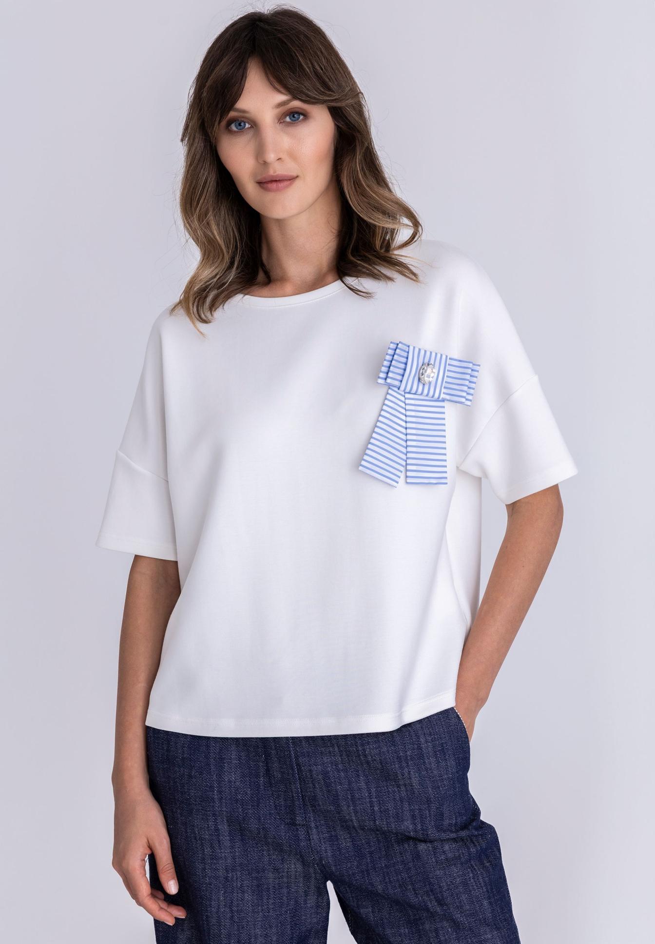 Tuzzi Top with Bow Detail
