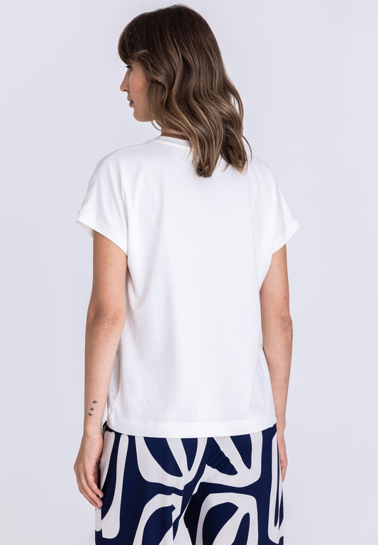 Tuzzi Graphic Print Top