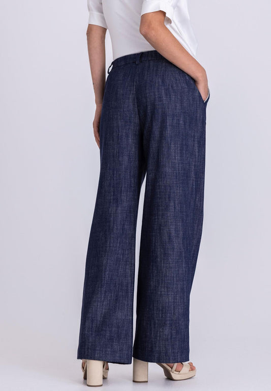 Tuzzi Wide Leg Denim Jeans