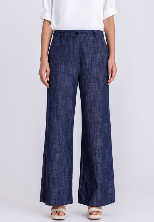 Tuzzi Wide Leg Denim Jeans