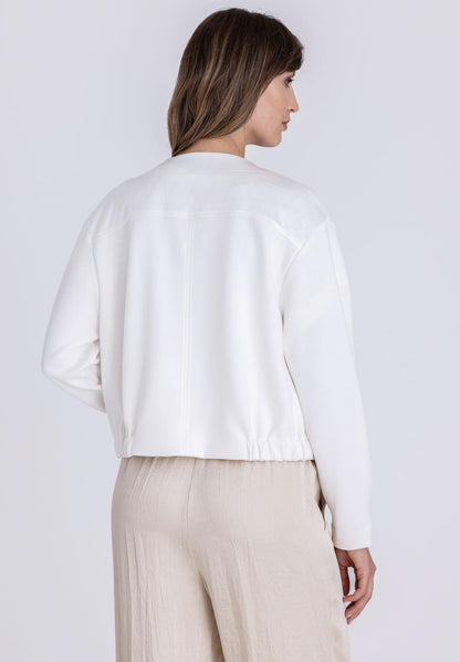 Tuzzi Ecru Jacket with Flap Pockets