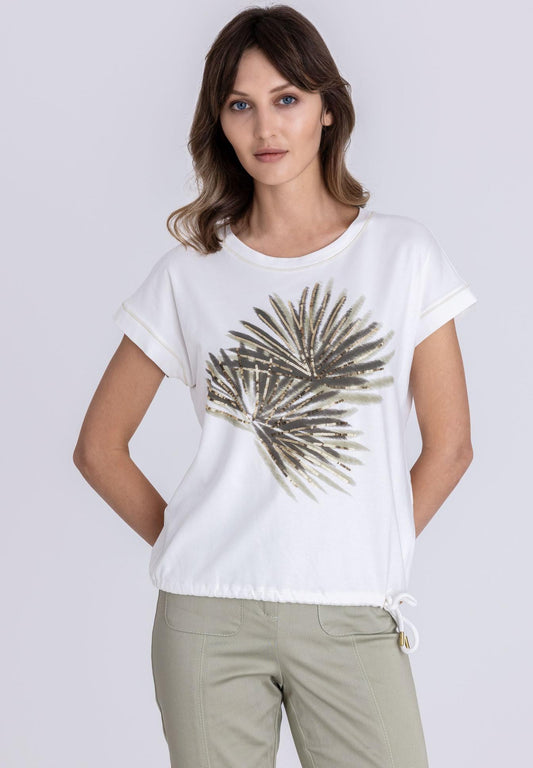 Tuzzi Gold Palm Leaf Top