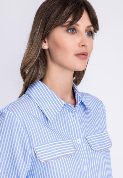 Tuzzi Striped Blouse