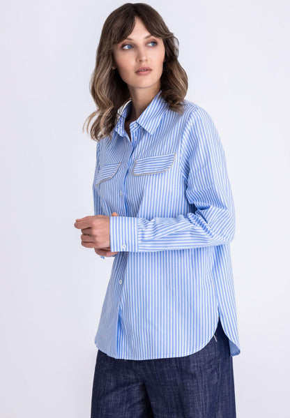 Tuzzi Striped Blouse