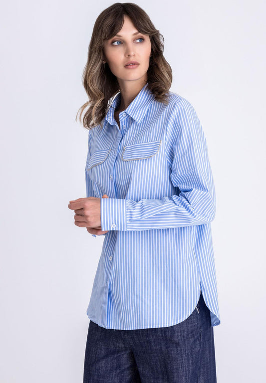 Tuzzi Striped Blouse