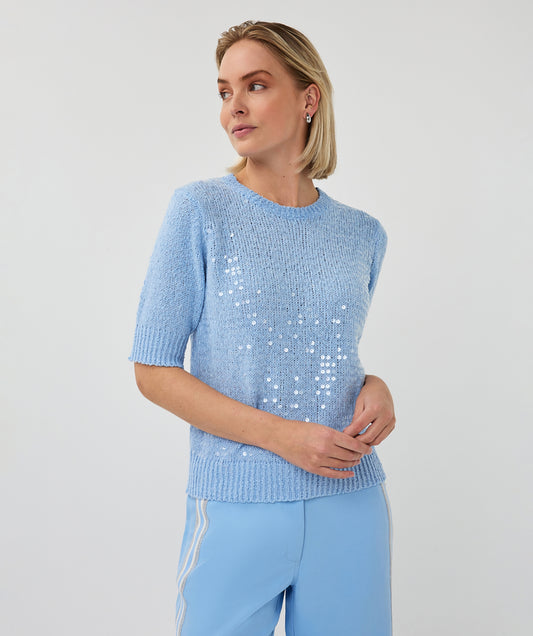Esqualo Pacific Blue Sweater