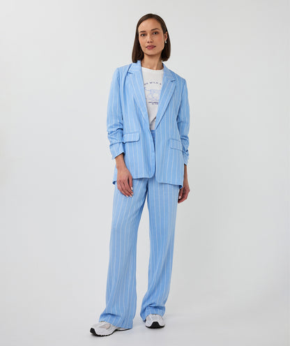 Esqualo Pacific Blue Striped Trousers