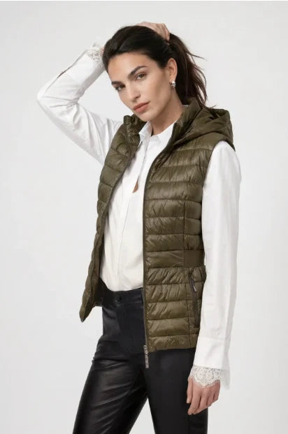 Monari Olive Gilet