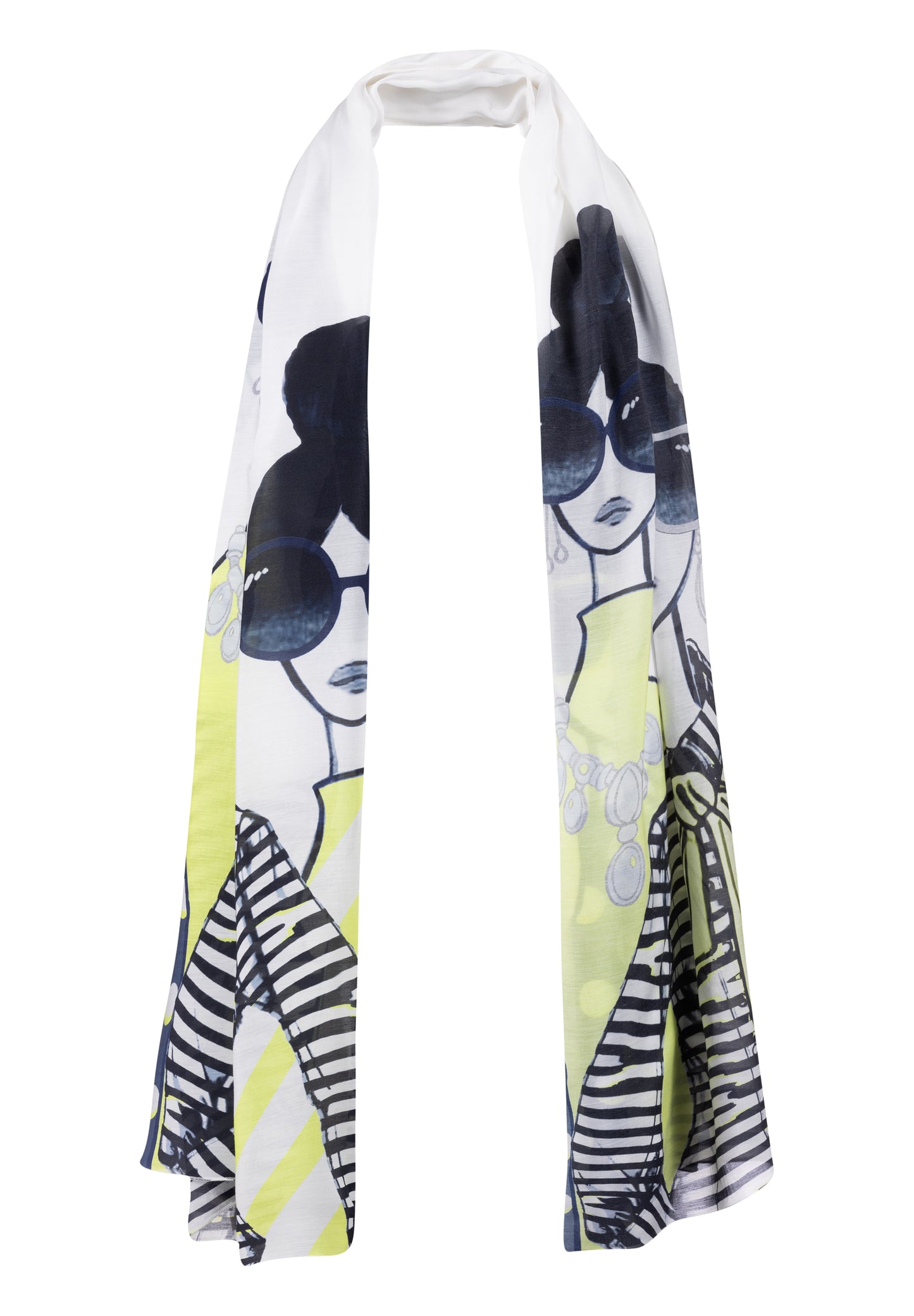 Tuzzi Lime Scarf
