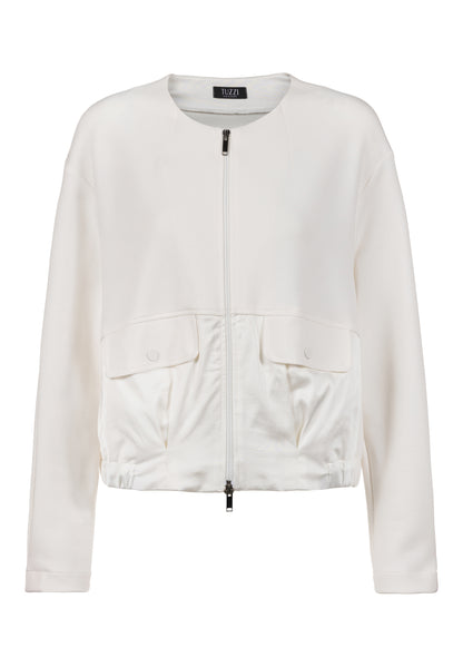 Tuzzi Ecru Jacket with Flap Pockets
