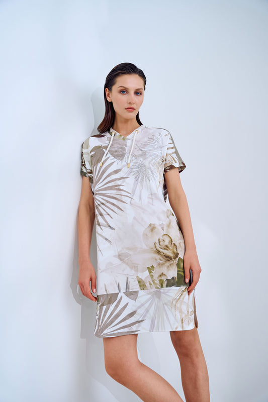 Tuzzi Botanical Print Dress