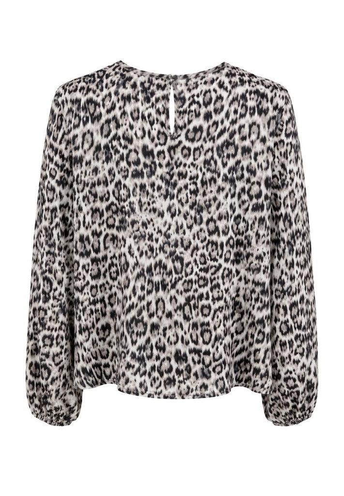 Tuzzi Leopard Print Blouse
