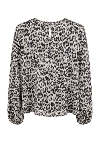 Tuzzi Leopard Print Blouse