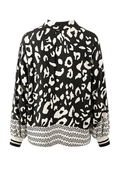 Tuzzi Animal Print Blouse