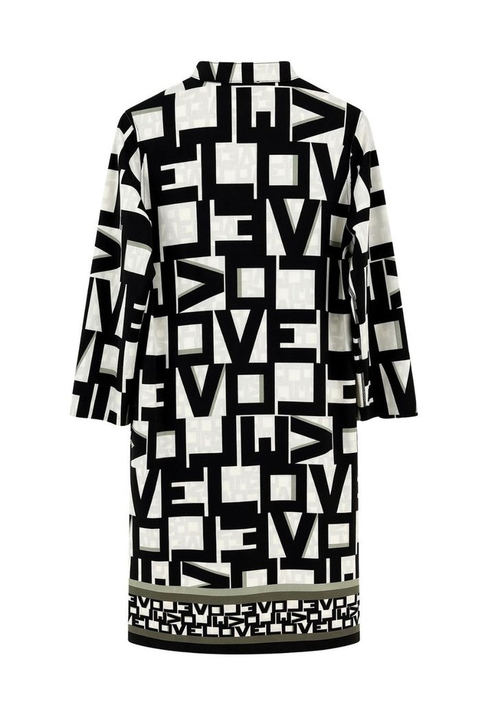 Tuzzi Reversible Print Dress