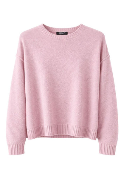 Tuzzi Soft Pink Crew Neck Knit