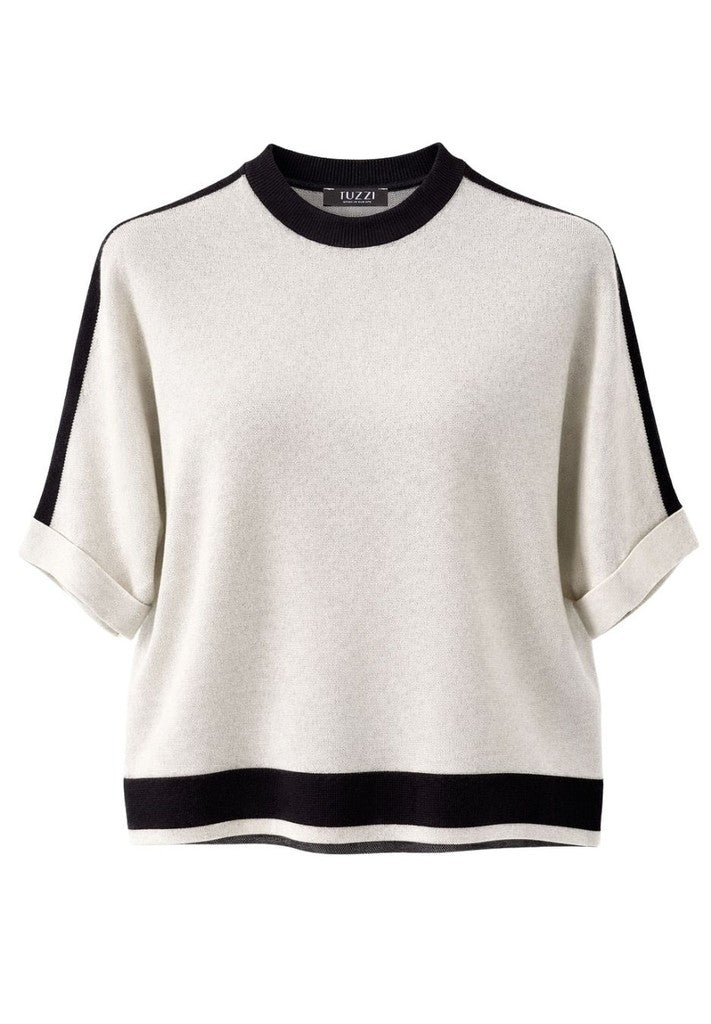 Tuzzi Ivory Boxy Sweater