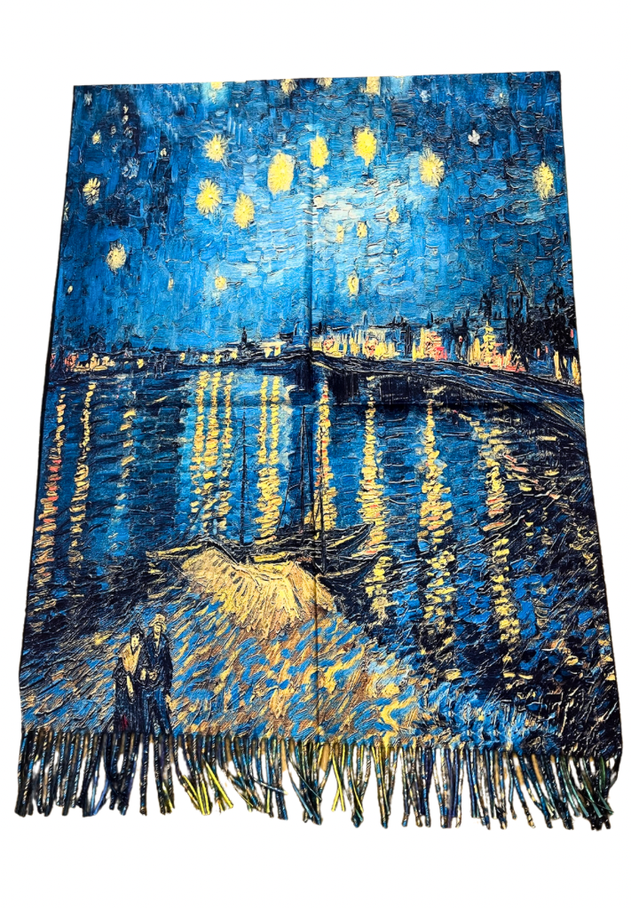 Double-sided Starry Night Scarf