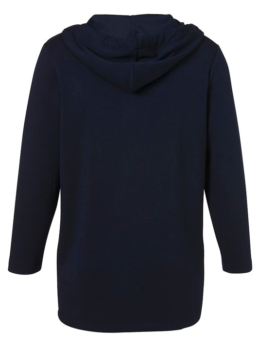 Navy Hooded Jacket