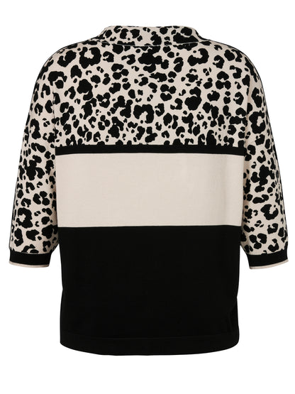 Animal Print Sweatshirt