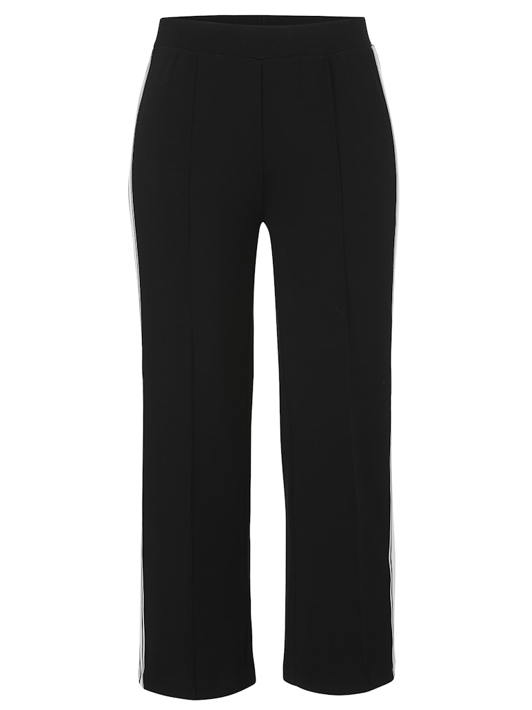 Black Striped Trousers