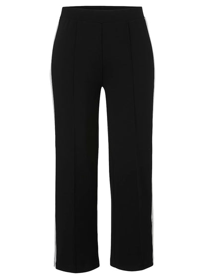 Black Striped Trousers
