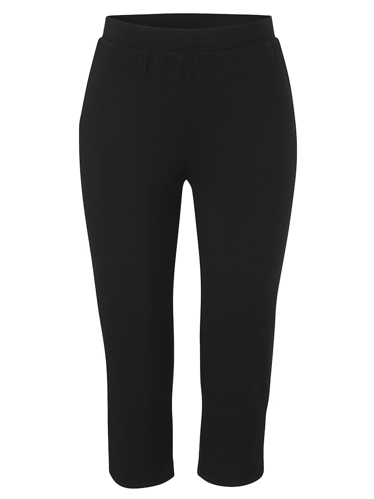 Black Cropped Trouser