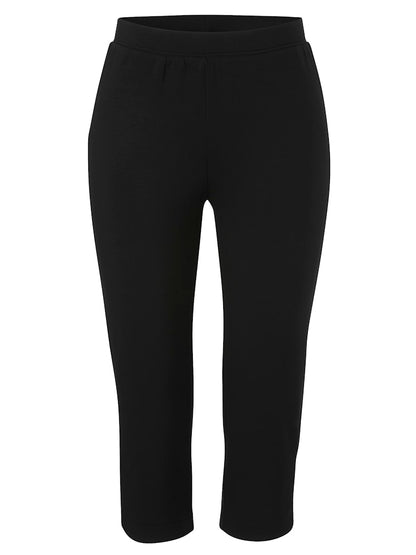 Black Cropped Trouser