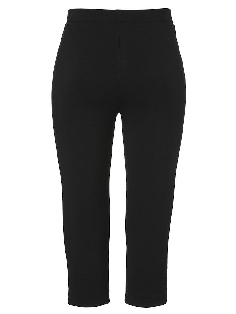 Black Cropped Trouser