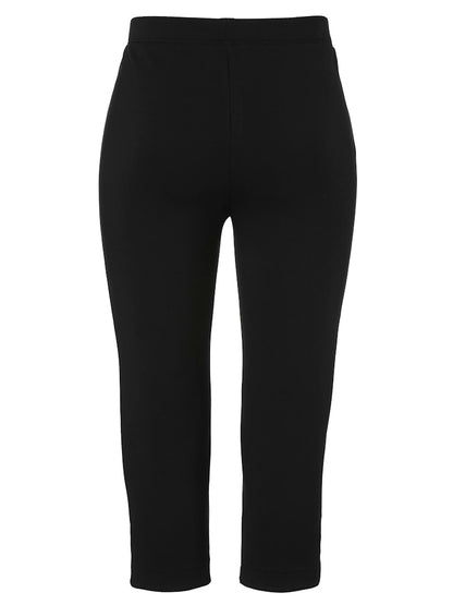 Black Cropped Trouser