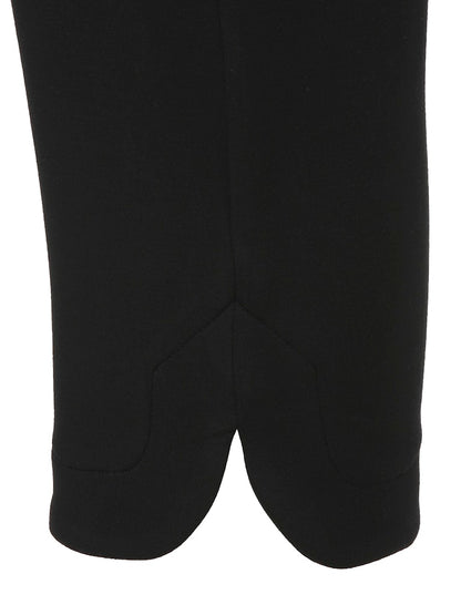Black Cropped Trouser