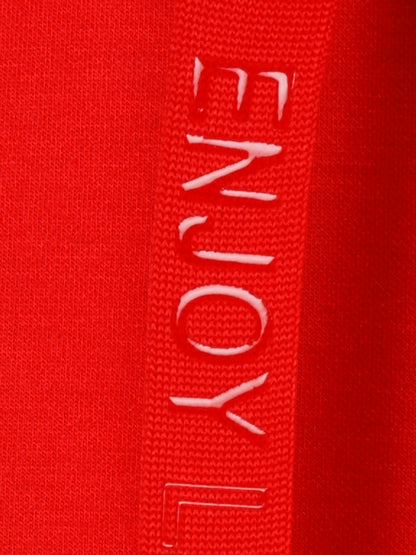 Red Casual Coat
