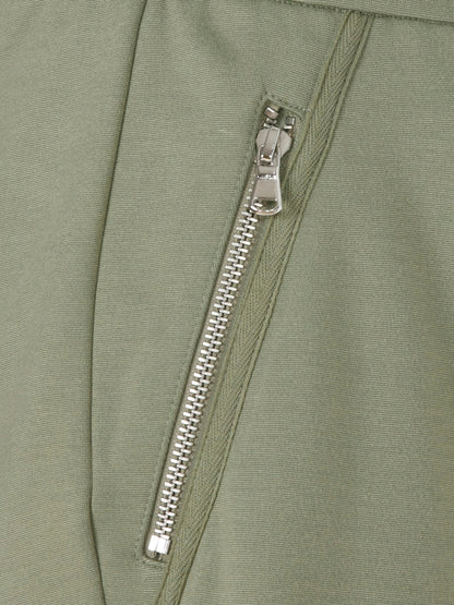 Olive Green Casual Trousers