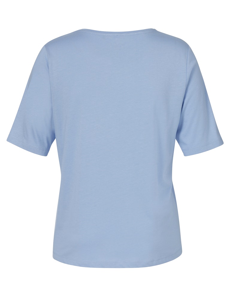 Blue Floral Chic T-shirt