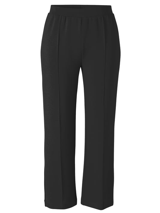 Navy Wide Leg Trousers