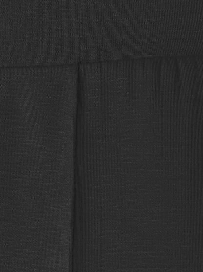 Navy Wide Leg Trousers