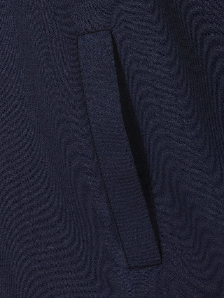Via Appia Navy Zipped Jacket