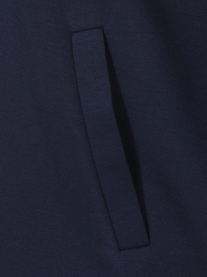 Via Appia Navy Zipped Jacket