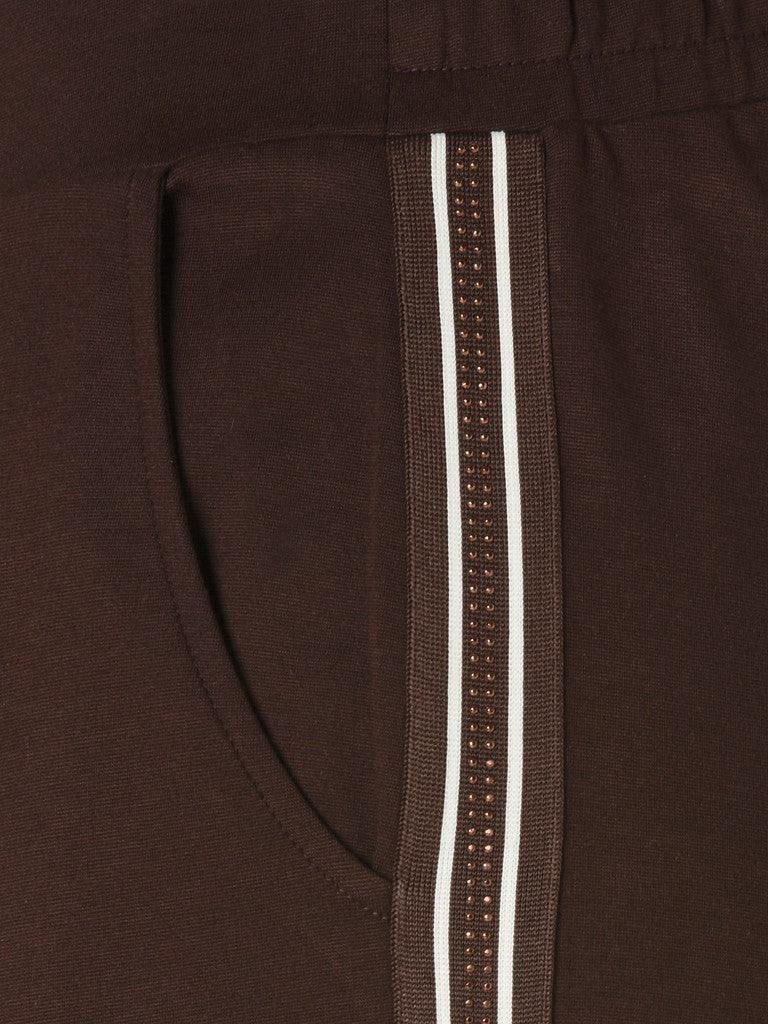 Via Appia Brown Casual Trousers