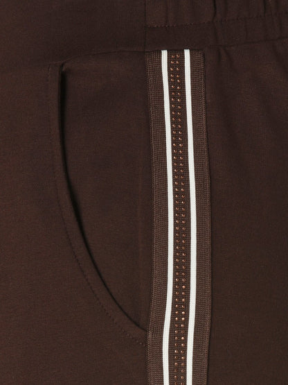 Via Appia Brown Casual Trousers