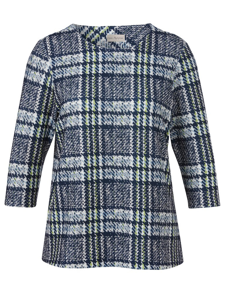 Via Appia Tartan Top