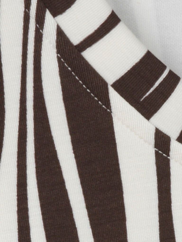 Via Appia Zebra Stripe Top