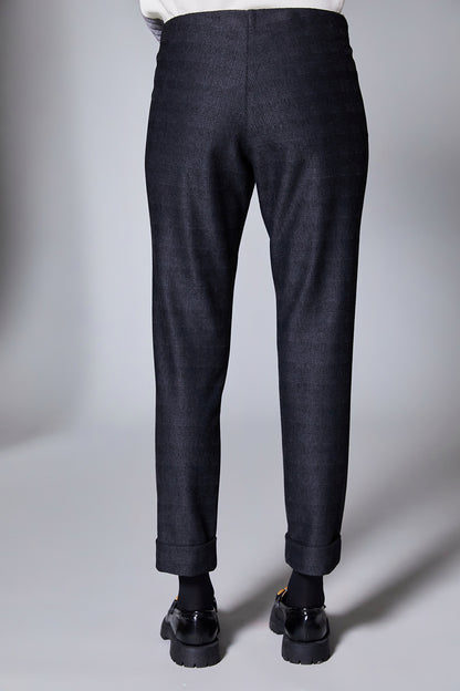 Peruzzi Grey Check Trousers