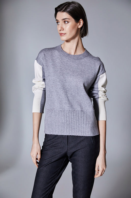Peruzzi 2 Tone Rib Knit