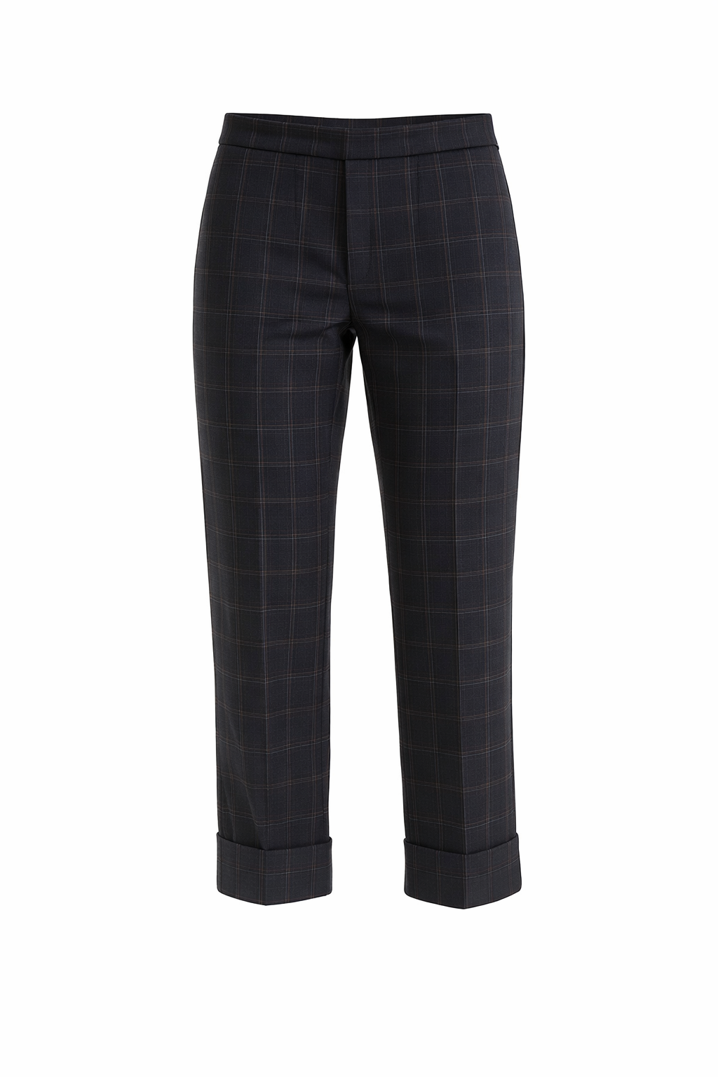 Peruzzi Shadow Stripe Check Trousers
